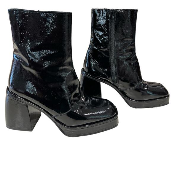 NEW Free People Ruby Shine Platform Bootie - Picture 2 of 11